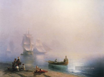  iv - Ivan Aiwasowski Morgen in der Bucht von Neapel Seestücke